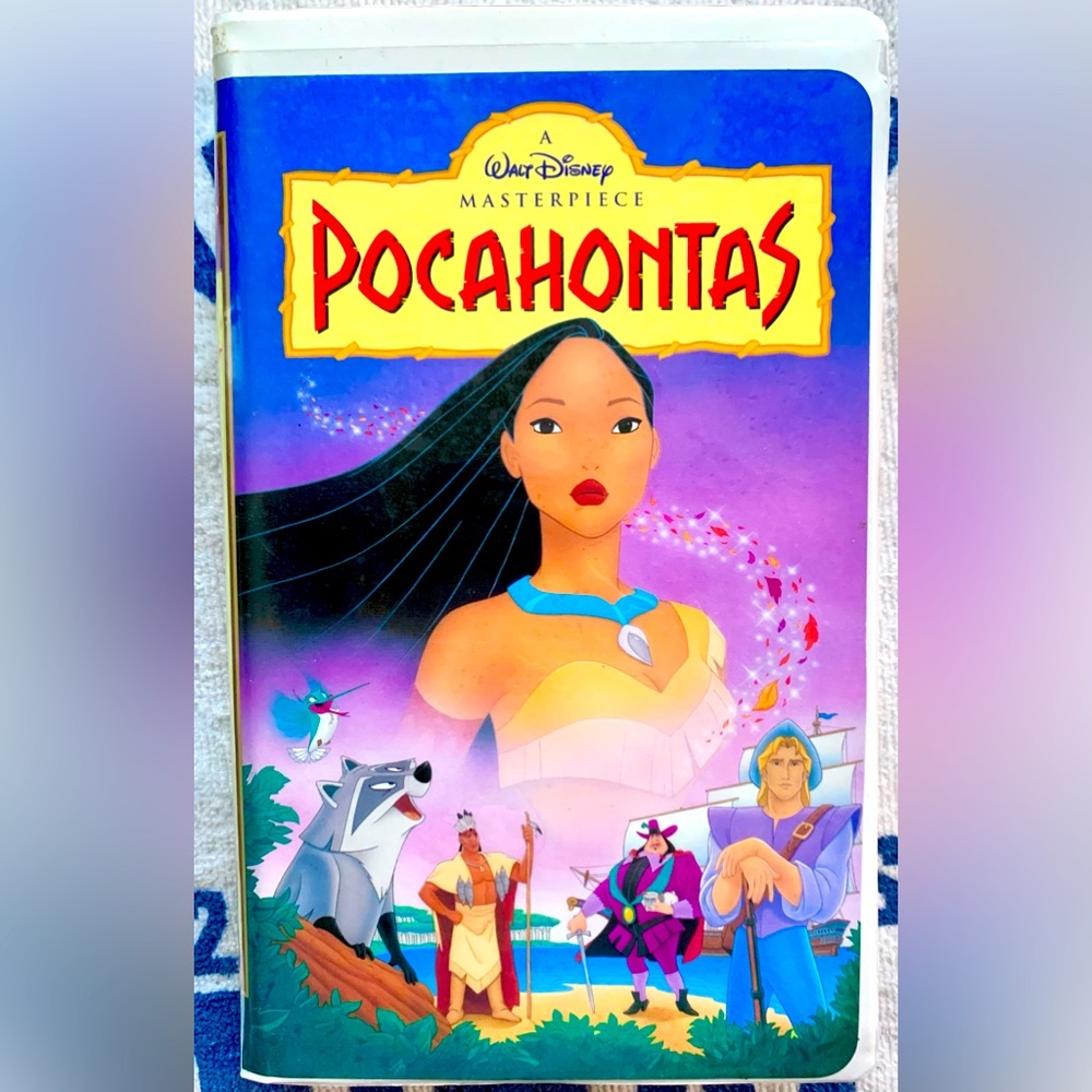 Pocahontas VHS clamshell cover